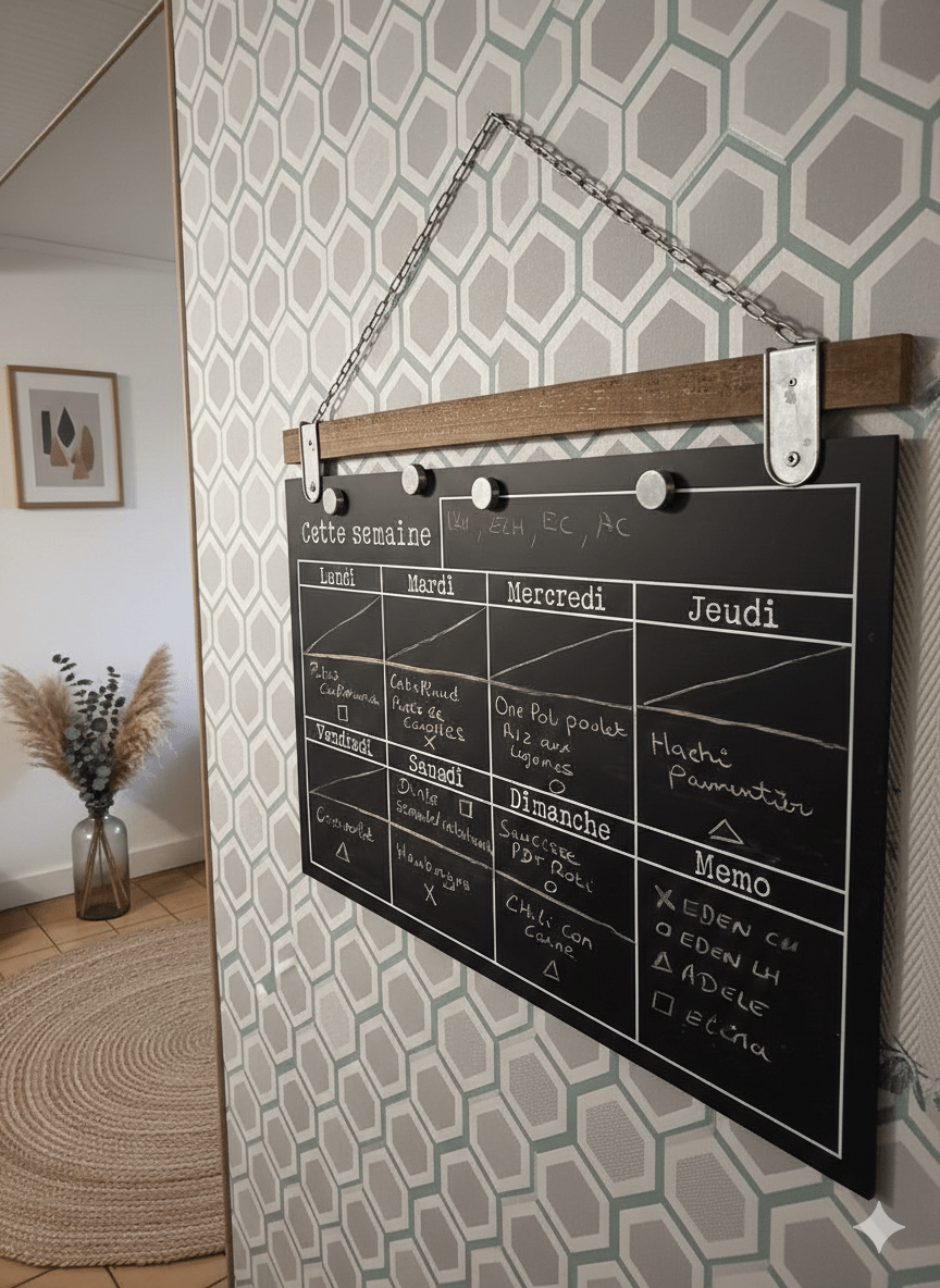 « On mange quoiii ? » : Ma petite révolution à 4 enfants (et une ardoise)